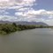 Passando sobre a ponte do rio Acaraú na BR 222 em Sobral. Foto: Davi de Sá