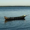 Barco solitário na divisa com Sergipe