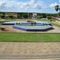 Ceará Mirim - RN - Praça em frente a igreja matriz de