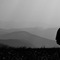 Bagpiper at Big Bald