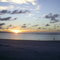 Final de tarde na praia das Corvinas.