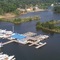 Del Lago Resort marina.