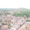 Vista da torre de telefonia.
