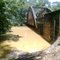 Ponte em Arco na cheia - Cambuquira  MG