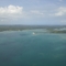 Itaparica com Salvador ao fundo - Fotografia aérea