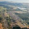 Vista aérea do continente