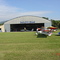 Hangar principal do Aeroclube de Santa Catarina