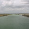 Panorâmica a partir da barragem no Rio Pericumã, Pinheiro-MA