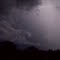 Tempestade noturna Bonfinopolis de Minas fazenda