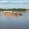 Balsa no rio São Francisco- São Romão-MG.