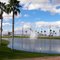 Fountain in the Lake
