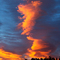 Sunrise from the east side of Longs Peak, Rocky Mountain National Park, Colorado