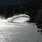 Penstock outlet at Marys Lake power plant