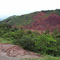 Cerro de sal, orillas del Rio Huallaga - carretera Tarapoto - Juanjuí