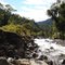 River in the rainforest on the way to p. maldonado