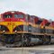 Kansas City Southern Railway Locomotives No. 3998 and No. 4059 at DeRidder, LA