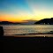 Entardecer na Praia Mansa - Matinhos - PR