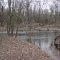 a small tributary to marsh creek next to mary-penn bed and breakfast