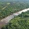 Old bridge over the Rio Negro