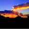 A colorful sunset