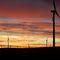 GLacier Windfarm Sunrise