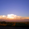 sunset in the yucumã route