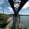 Embaixo da ponte de ferro em Cabeçudas/Laguna