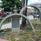 Monumento na praça Lauro Müller (30.11.08)