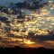 Pôr do Sol a caminho de TAVARES