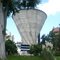 Caixa da água na praça Bela Vista