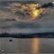Puesta de sol en la base naval. ***Sunset on the naval base***.