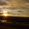 Sunset in way