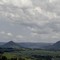 Relevo residual / quebra de relevo (transição Planalto Ocidental - Cuestas - Depressão Periférica) - paisagem entre São Carlos e Rio Claro, SP, Brasil.