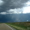 2008 - August 13th - 23:10Z - Looking ESE - "Spoked" hail bow.