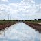 Canal de irrigação gigante, projeto 'Entre Ribeiros".