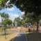 Praça na Av. José Bonifácio em São José das Palmeiras, PR.