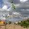 Bandeira - Praça das Palmeiras - Santa Izabel do Oeste-PR