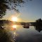 Woodbum Lake at sunset