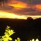 Por do Sol no Sitio Rio Novo - Iaras SP