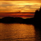 Sunset on Burgess Cove