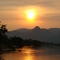 Por do Sol na Barra do São Lourenço