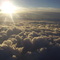 Pôr do Sol a 12.000 Km de altura