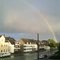Regenbogen über Westfalenstraße