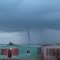 Tornado a las orillas de rio seco