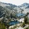 Scenic Lakes, Sawtooth Wilderness, Idaho