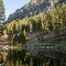 Hot spring pool reflection