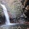 Waterfalls at end of Yurwan Canyon near Kavak