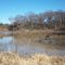 Oxbow lake near the North Canadian River