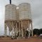 Silos de cimento - Obra de Jirau - Rondônia
