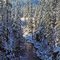 White Salmon river in winter